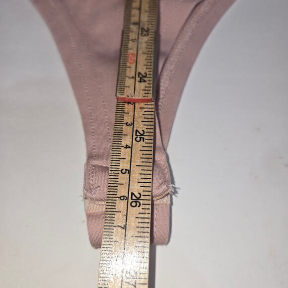 Naked Wardrobe Women Small Caged Halter Bodysuit Cutout Pink Clubwear Festival - Picture 8 of 12